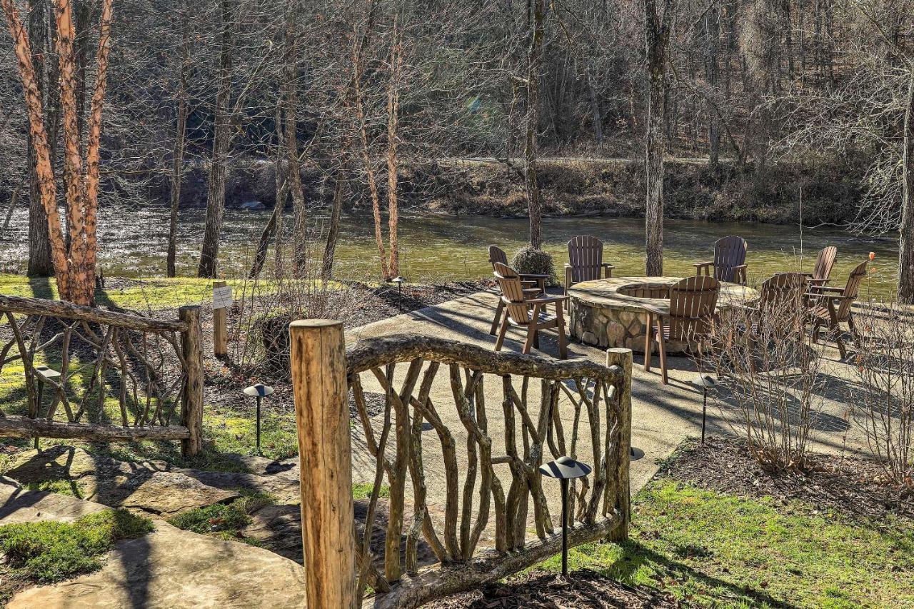 Cullowhee Home With Game Room, Wraparound Decks Exterior foto