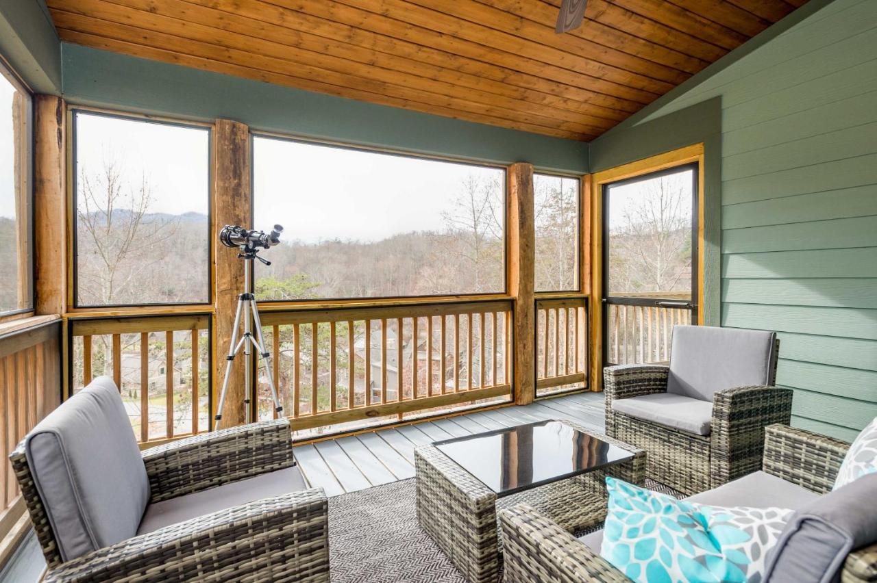 Cullowhee Home With Game Room, Wraparound Decks Exterior foto
